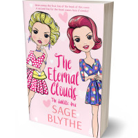 3D view of Premade Teen & Young Adult Book Cover - Linen