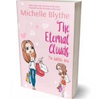 3D view of Premade Chick Lit Book Cover - Azalea