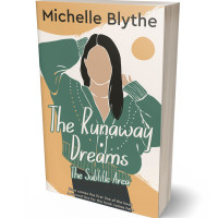 3D view of Premade Chick Lit Book Cover - Como