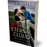 3D view of Premade Romance Book Cover - Nomad