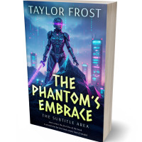 3D view of Premade LitRPG Book Cover - Firefly