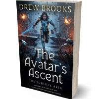 3D view of Premade LitRPG Book Cover - Bunker