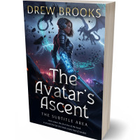 3D view of Premade LitRPG Book Cover - Mirage