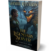 3D view of Premade LitRPG Book Cover - Bunker