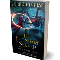3D view of Premade LitRPG Book Cover - Bunker