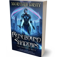 3D view of Premade LitRPG Book Cover - Big Stone
