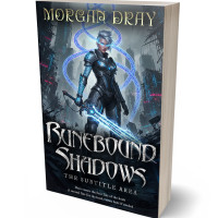 3D view of Premade LitRPG Book Cover - Mirage