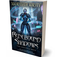 3D view of Premade LitRPG Book Cover - Big Stone