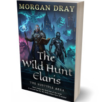 3D view of Premade LitRPG Book Cover - Mirage