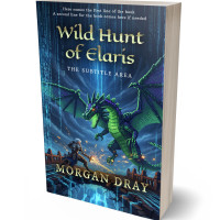 3D view of Premade LitRPG Book Cover - Big Stone