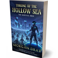 3D view of Premade LitRPG Book Cover - Big Stone