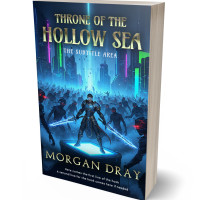 3D view of Premade LitRPG Book Cover - Big Stone