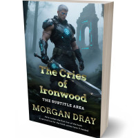 3D view of Premade LitRPG Book Cover - Bunker