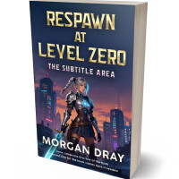 3D view of Premade LitRPG Book Cover - Martinique