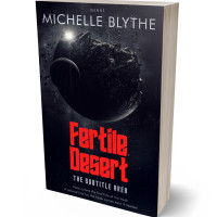 3D view of Premade Science Fiction Book Cover - Vulcan