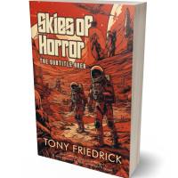 Tablet view of Burnt Umber #35226 - Premade Science Fiction Book Cover