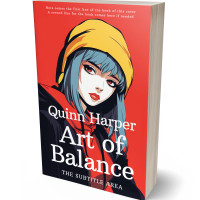 3D view of Premade Teen & Young Adult Book Cover - Cinnabar