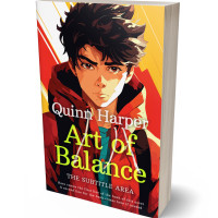 3D view of Premade Teen & Young Adult Book Cover - Woodsmoke