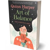 3D view of Premade Literary Fiction Book Cover - Tuatara