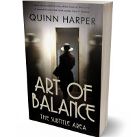 3D view of Premade Mystery & Thriller & Suspense Book Cover - Ash