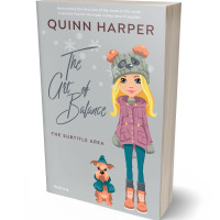 3D view of Premade Teen & Young Adult Book Cover - Gray Nickel