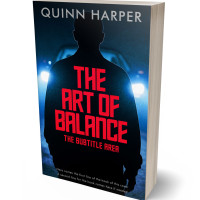 3D view of Premade Mystery & Thriller & Suspense Book Cover - Amaranth