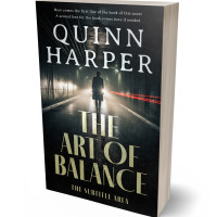 3D view of Premade Mystery & Thriller & Suspense Book Cover - Bison Hide