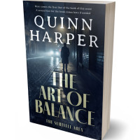 3D view of Premade Mystery & Thriller & Suspense Book Cover - Mirage