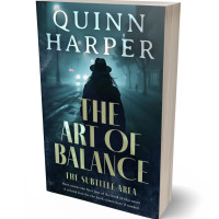 3D view of Premade Mystery & Thriller & Suspense Book Cover - Gable Green