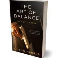 3D view of Premade Mystery & Thriller & Suspense Book Cover - Eternity