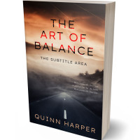 3D view of Premade Mystery & Thriller & Suspense Book Cover - Calico