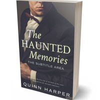 3D view of Premade Mystery & Thriller & Suspense Book Cover - Ship Gray