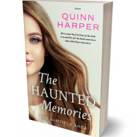 3D view of Premade Romance Book Cover - Coffee Bean