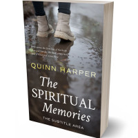 3D view of Premade Nature Book Cover - Masala