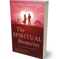 3D view of Premade Romance Book Cover - Espresso