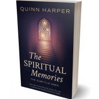 3D view of Steel Gray #35556 - Premade Religion & Spirituality Book Cover