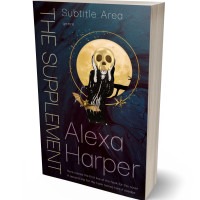 3D view of Premade Surreal Book Cover - Cinder