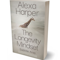 3D view of Premade Surreal Book Cover - Cotton Seed