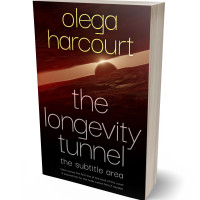 3D view of Premade Science Fiction Book Cover - Creole