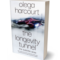 3D view of Premade Science Fiction Book Cover - Athens Gray