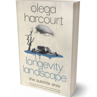 3D view of Premade Surreal Book Cover - Pearl Bush