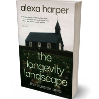 3D view of Hunter Green #35677 - Premade Religion & Spirituality Book Cover