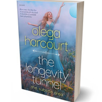 3D view of Premade Royal Romance Book Cover - Blue Bayoux