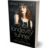 3D view of Premade Historical Book Cover - Cameo