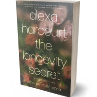 3D view of Premade Nature Book Cover - Fuscous Gray