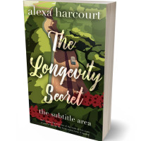 3D view of Premade Nature Book Cover - Lisbon Brown