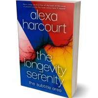 3D view of Premade Politics & Law & Society Book Cover - Rust