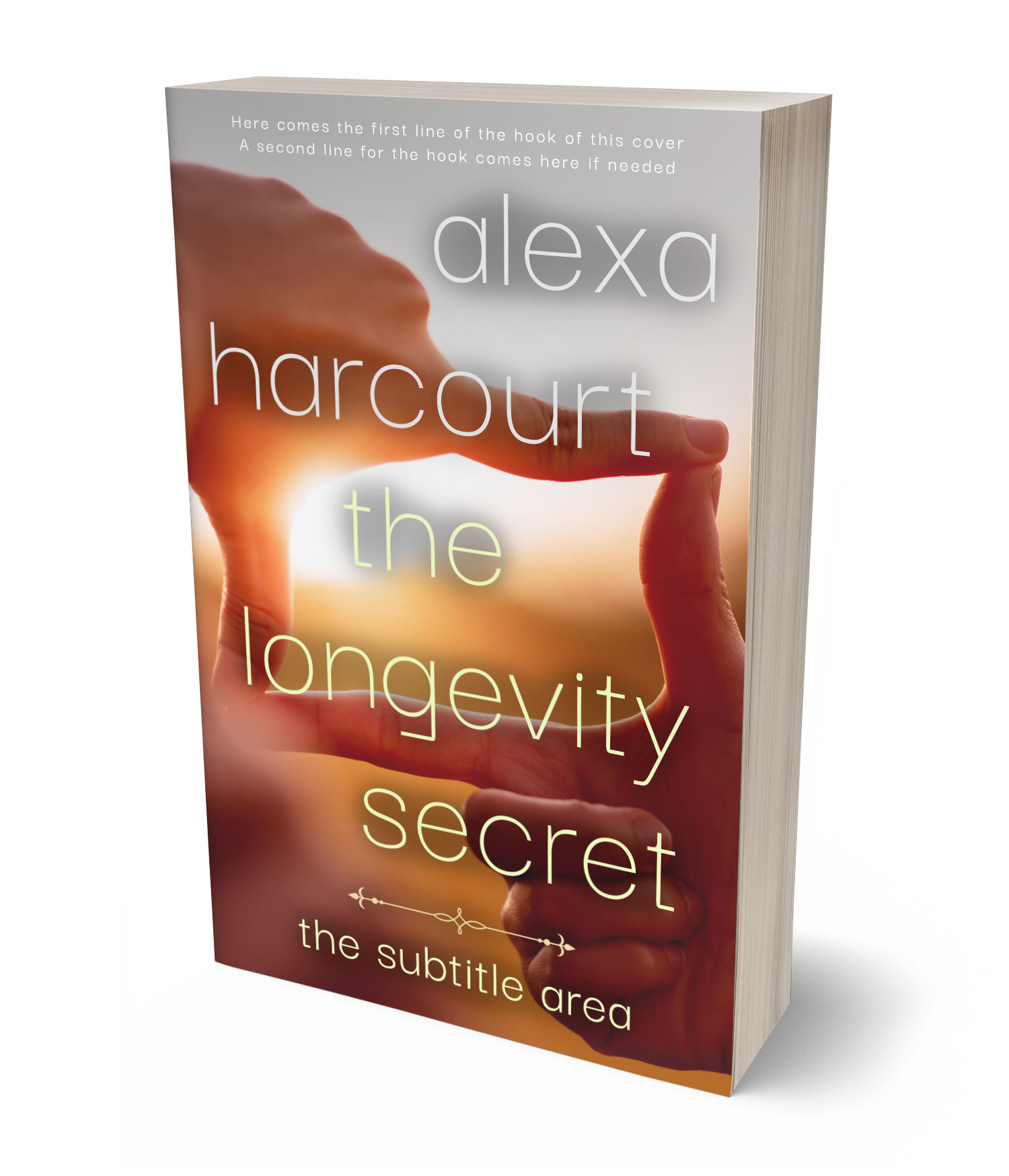 3D view of Premade Self-Improvement & Self-Help Book Cover - El Salva #35729 | BookCoverZone