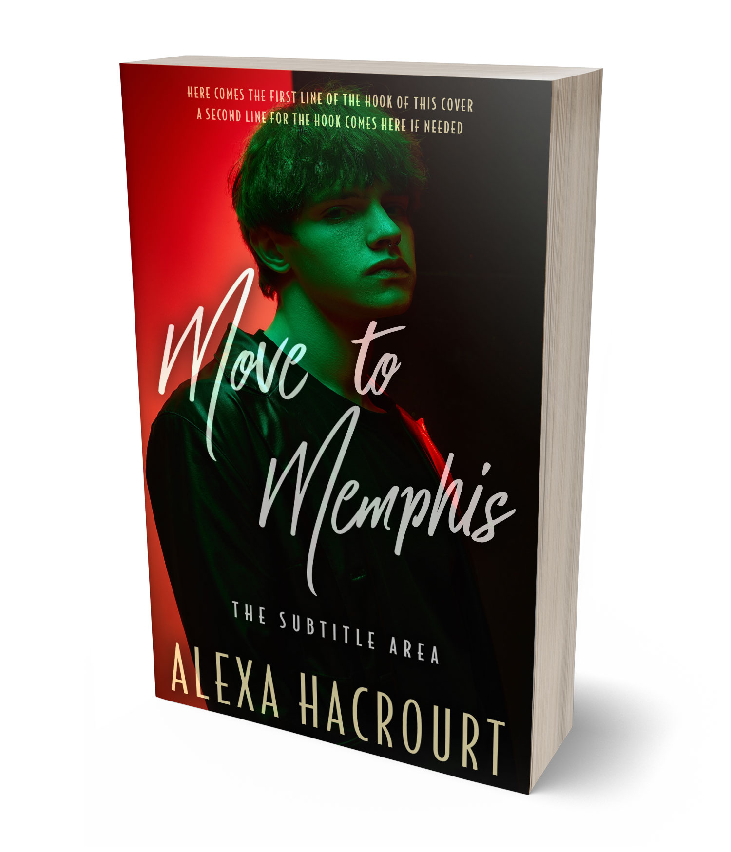 3D view of Gordons Green #35769 - Premade Teen & Young Adult Book Cover | BookCoverZone*