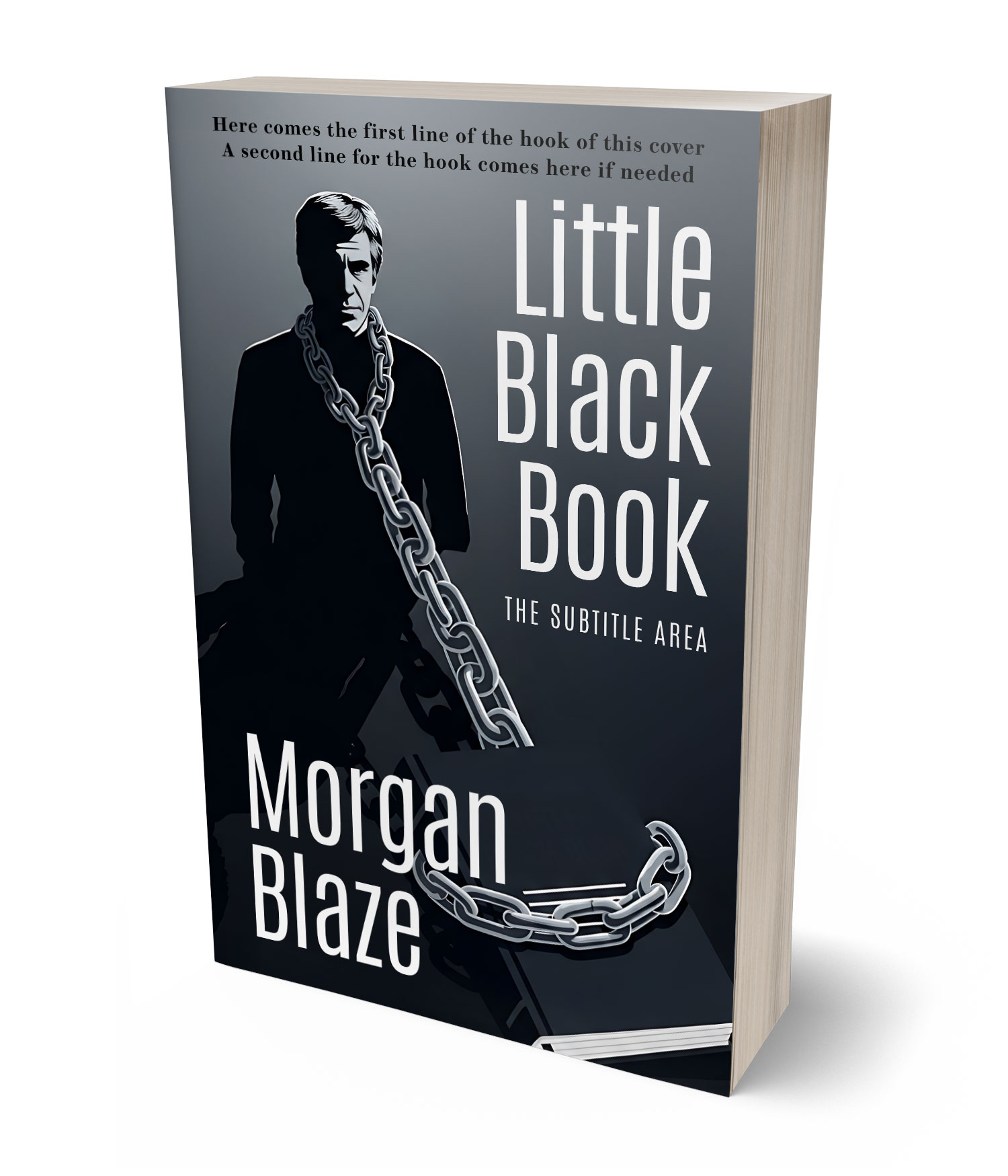 3D view of Premade Politics & Law & Society Book Cover - Mirage